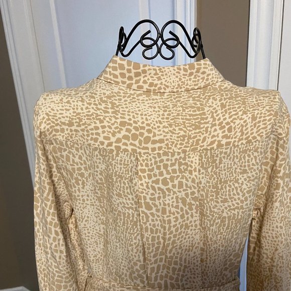 RAILS Alix Reptile Shirt Dress NWT Sz XS - Picture 5 of 16